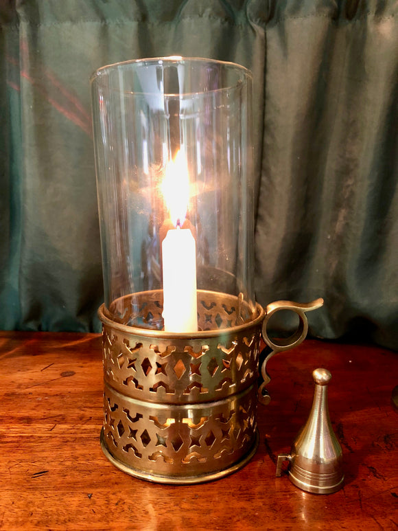 Chamber Lamp In Brass