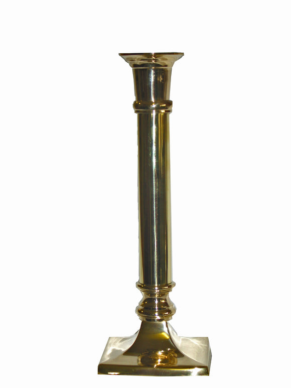 Polished Brass Candlestick