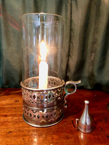 Chamber Lamp In Silver